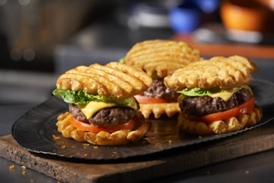 French Fry Burger Sliders