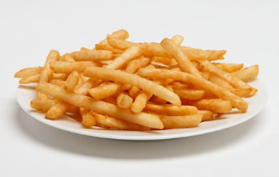 Frozen fries, 5/16 thin regular cut french fries