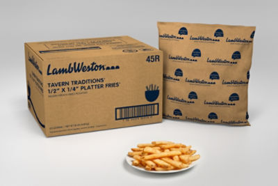 Lamb Weston packaging delivers hot and crispy french fries