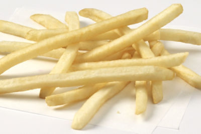 4 1/2 x 4 1/2 Medium White French Fry Bag - 2000/Case