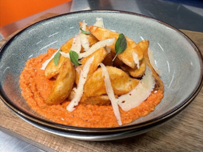 Romesco Wedges