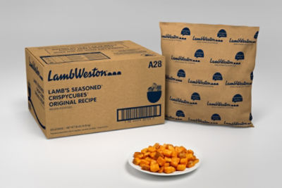 Lamb Weston Crispy Seasoned Potato Cubes (4x2.5kg)