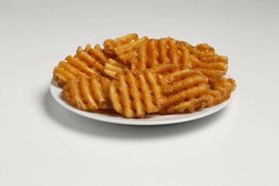 Waffle Fries Recipe (Thin-Cut & Crispy)