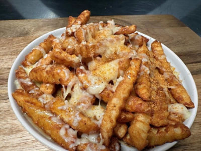 Sweet and Savory Crinkle Fries