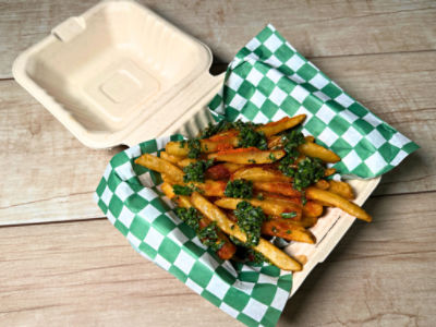 Paprika and Chimichurri Fries