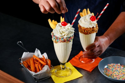 Milkshake with Fries