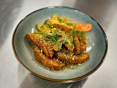 Maple Gochujang Wedges