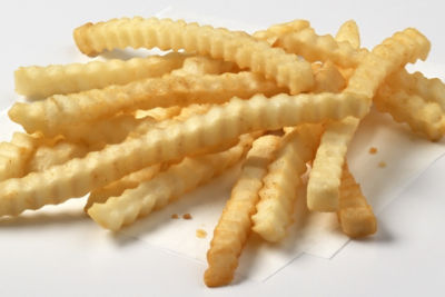 Crinkle cut fries