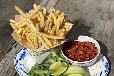 Furikake Fries with Chile Crunch Tuna