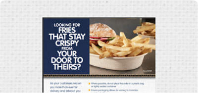 Take-out and delivery best practices