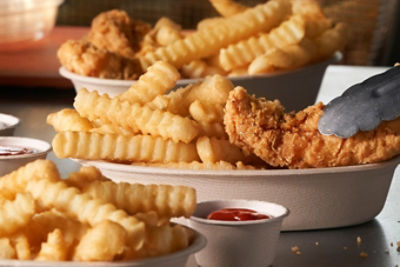 Fill the plate with profitable fries