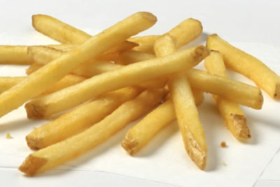 Frozen fries, 5/16 thin regular cut french fries