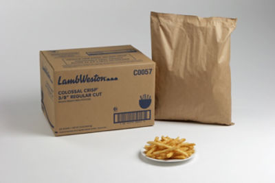 Lamb Weston packaging delivers hot and crispy french fries