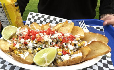 Mexican Street Corn Loaded Fries