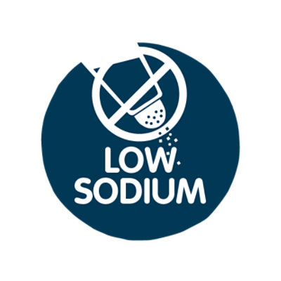 Operator Benefit icon - A graphic features a tilted salt shaker pouring out granules, overlaid with a prohibition circle. 