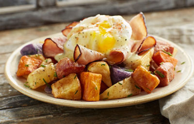 Mediterranean Breakfast Benedict