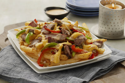 Philly Cheesesteak Loaded Fries